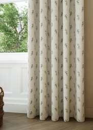 Sophie Allport Olive Linen Curtain - thumbnail 1