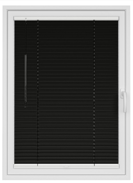 Midnight Black Matt Stick Fit Venetian Blind - image 1