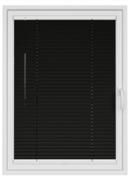 Midnight Black Matt Stick Fit Venetian Blind - thumbnail 1