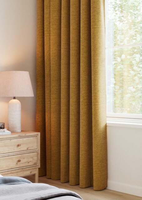 Tumeric Boucl Curtain - image 1