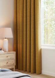 Tumeric Boucl Curtain