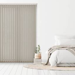 Bella Blackout Grey Whisper Vertical Blind - thumbnail 2