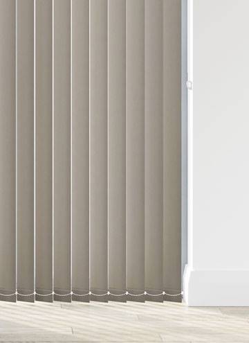 Splash Taupe Brown Vertical Blind - image 1