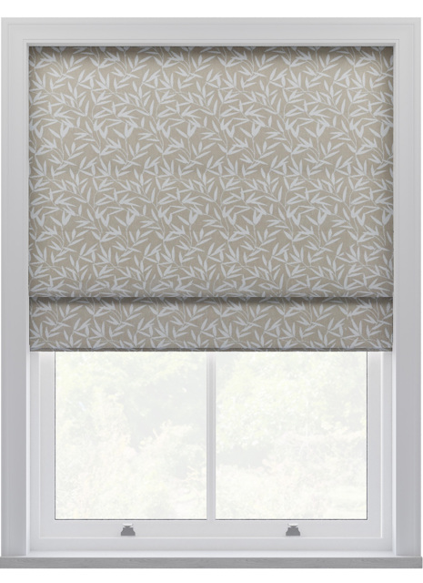 Laura Ashley Willow Leaf Chenille Natural Roman Blind Roman Blind - image 1
