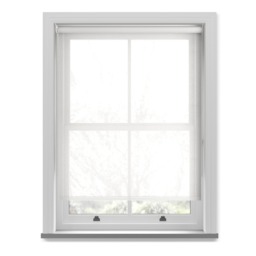 Voile White Cotton Twist Roller Blind Roller Blind - thumbnail 2