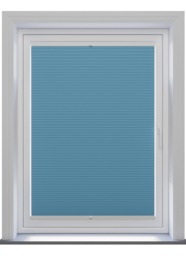 Honeycomb Blackout Ocean Blue Stick Fit Honeycomb Blind