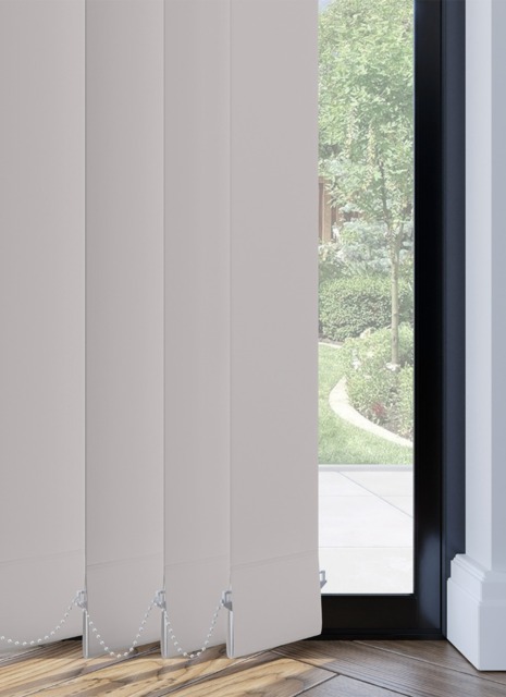 Unilux PVC Blackout Grey Vertical Blind - image 1