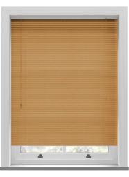 Wood Grain Effect 25mm Golden Oak Venetian Blind