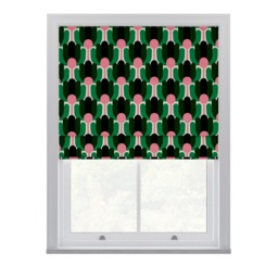 Orla Kiely Florida Jade Roman Blinds Roman Blind - thumbnail 2