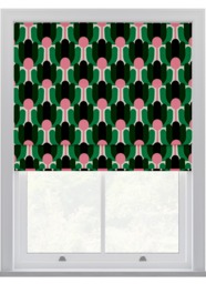 Orla Kiely Florida Jade Roman Blinds Roman Blind - thumbnail 1