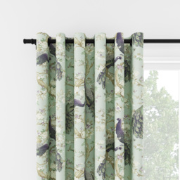 Laura Ashley Belvedere Duck Egg Eyelet Curtain Eyelet Curtain - thumbnail 2