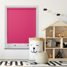Electric Bella Blackout Lipstick Pink Roller Blind - thumbnail 2