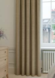 Oatmeal Boucl Curtain - thumbnail 1