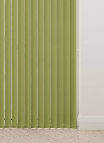 Bella Blackout Vine Green Vertical Blind - image 1