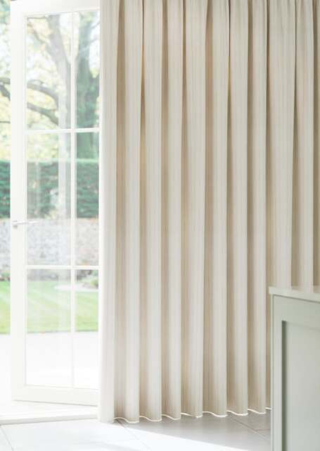 Eucalyptus Woven Stripe Curtain - image 1
