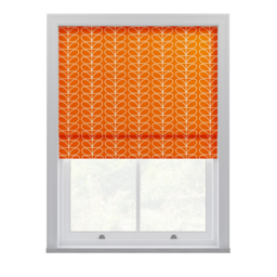 Orla Kiely Linear Stem Persimmon Roman Blinds Roman Blind - thumbnail 2