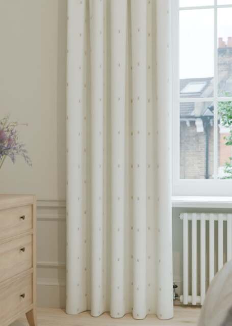 Sophie Allport Gold Bees Cream Curtain - image 1