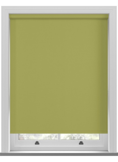 Bella Blackout Vine Green Roller Blind - image 1