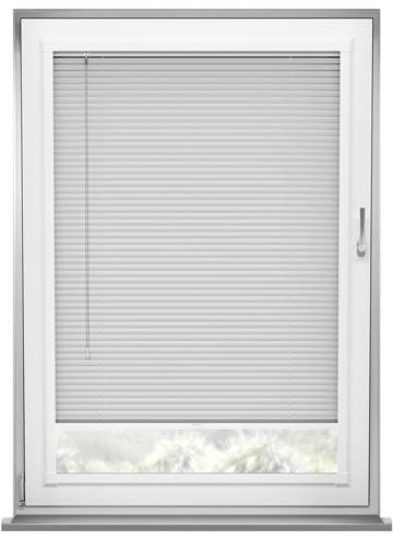 Turin 25mm Perforated Grey Venetian Blind - image 1