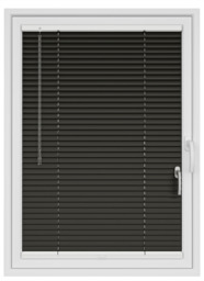 Charcoal Gloss Clic Fit Venetian Blind - thumbnail 1