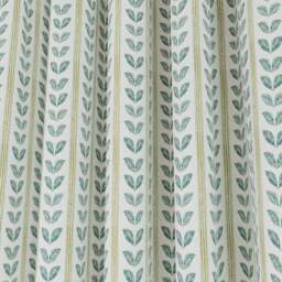 Sea Glass Botanical Stripe Curtain - thumbnail 2