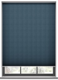 Blenheim Blackout Indigo Honeycomb Blind Honeycomb Blind