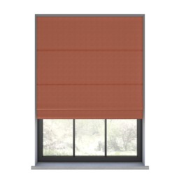 Saffron Terracotta Roman Blind - thumbnail 2