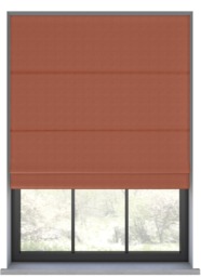 Saffron Terracotta Roman Blind - thumbnail 1