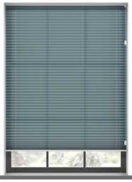 Scandi Teal Pleated Blind Pleated Blind - thumbnail 1