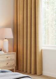 Ochre Heritage Weave Curtain - thumbnail 1