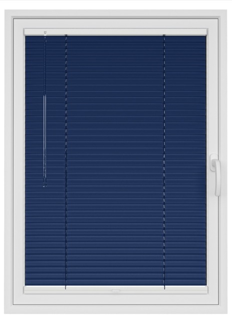 Royal Blue Stick Fit Venetian Blind - image 1