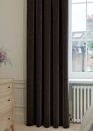 Espresso Ash Chenille Curtain - thumbnail 1