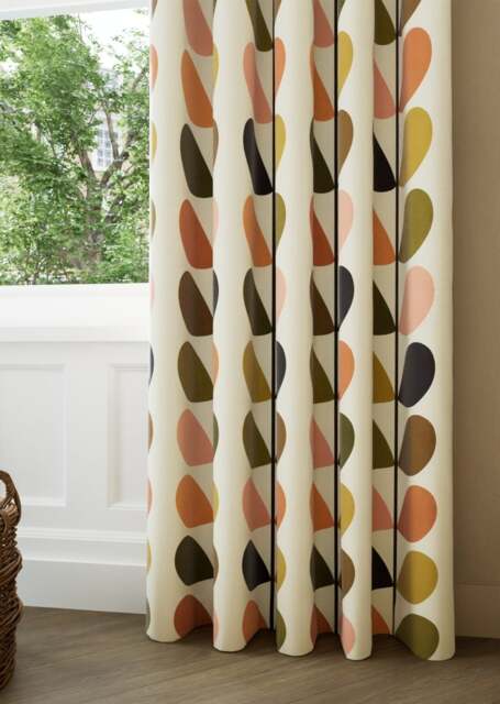 Orla Kiely Multi Stem Auburn & Orange Curtain - image 1
