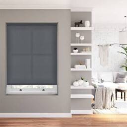 Splash Dark Grey Roller Blind - thumbnail 2