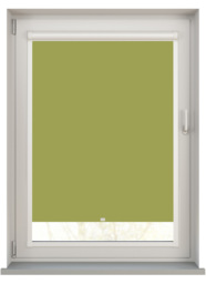 Bella Blackout Vine Green Roller Blind - thumbnail 1