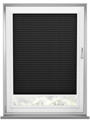 Kana Black Perfect Fit Pleated Blind