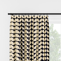 Orla Kiely Solid Stem Whale Pencil Pleat Curtain Pencil Pleat Curtain - thumbnail 2