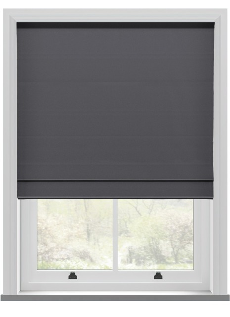 Wabi Dark Grey Roman Blind - image 1