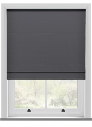 Wabi Dark Grey Roman Blind - thumbnail 1