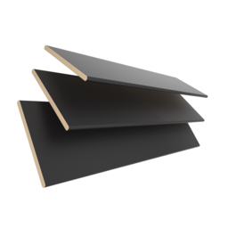 Real Wood Black Wooden Blind - thumbnail 2