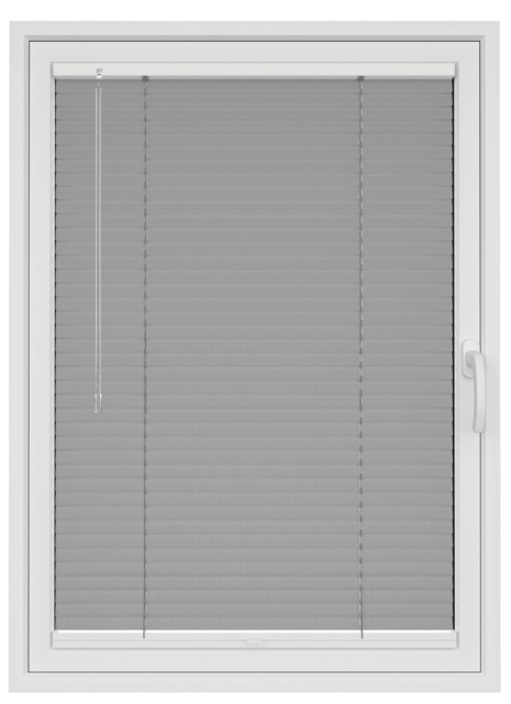 Silver Perforated Stick Fit Venetian Blind - image 1