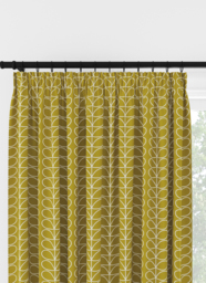Orla Kiely Linear Stem Seagrass Pencil Pleat Curtain Pencil Pleat Curtain - thumbnail 1
