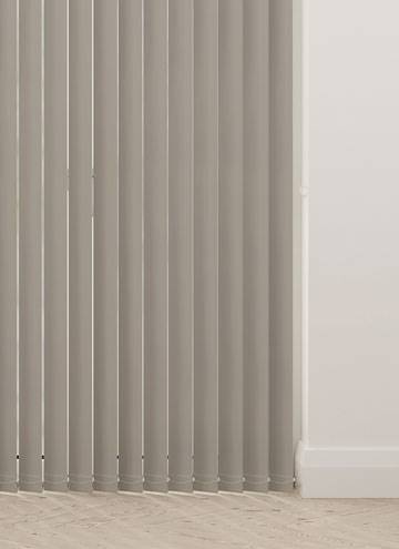 Unishade Blackout Taupe Brown Vertical Blind - image 1