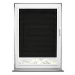 Turin 25mm Gloss Black Venetian Blind - thumbnail 2