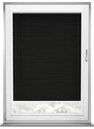 Turin 25mm Gloss Black Venetian Blind - thumbnail 1