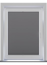 Pleated Black Clic Fit Pleated Blind - thumbnail 1