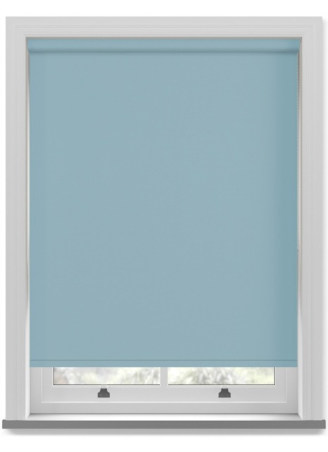 Unishade Blackout Batik Blue Roller Blind - image 1
