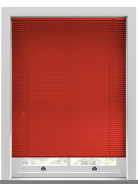 Turin 25mm Metallic Red Venetian Blind - image 1