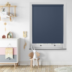 Bella Blackout Midnight Blue Roller Blind - thumbnail 2