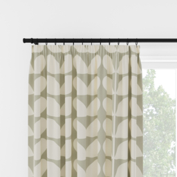 Orla Kiely Jumbo Solid Stem Pebble Pencil Pleat Curtain Pencil Pleat Curtain - thumbnail 2